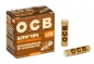 Preview: 1x OCB Activ Tips Slim Virgin Unbleached Aktivkohlefilter ø7mm 10er Schachtel